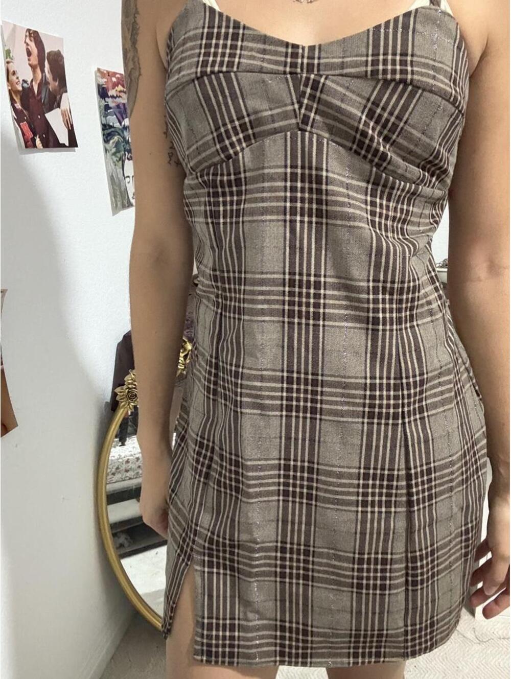Dizzy Women's Brown and Multi Dress